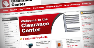 Clearance Center Website