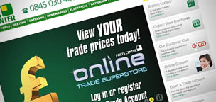 Parts Center Website